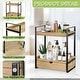 preview thumbnail 7 of 19, 2-Tier Bathroom Organizer Countertop with Drawer - 6.9"D x 13.2"W x 15.8"H