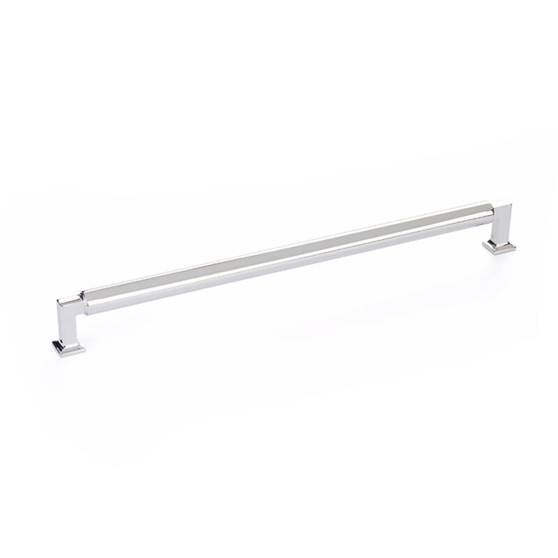 Schaub and Company 481 Haniburton 12" Center to Center Modern - Polished Chrome