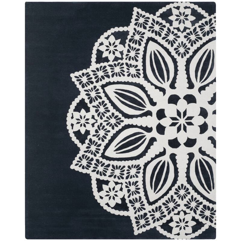 SAFAVIEH Handmade Allure Feikea Modern Floral Wool Rug