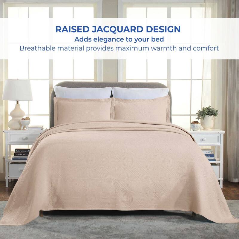 Superior Celtic Circle Cotton Decorative Bedspread Set