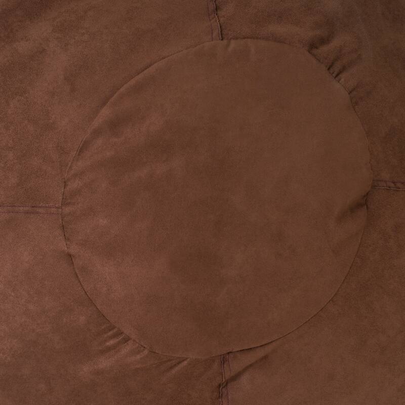 Madison Faux Suede 5-foot Beanbag Chair by Christopher Knight Home