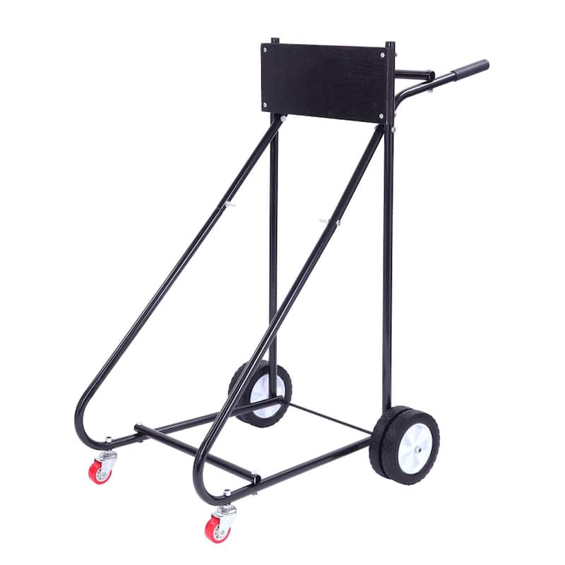 Outboard Boat Motor Stand Steel Carrier Cart