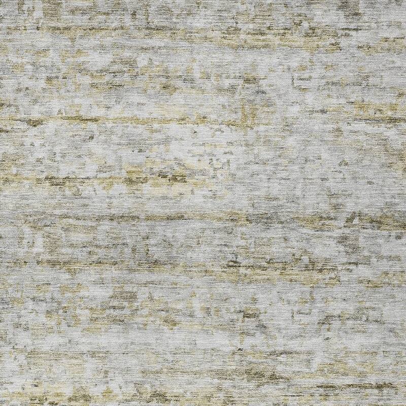 HomeRoots Striped Transitional Rectangle Outdoor Rug