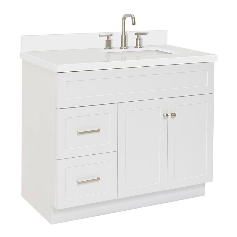 Ariel F043SRWQRVO Hamlet 43" Free Standing Single Basin Vanity Set