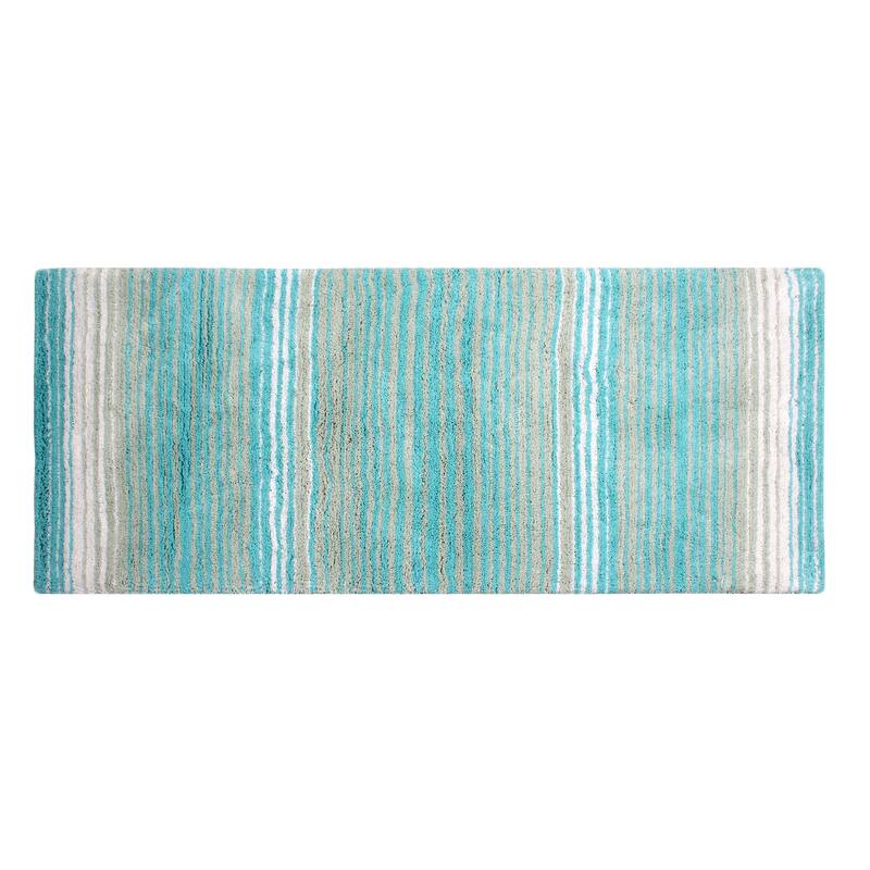 Gradiation Collection Absorbent Cotton Machine Washable Runner Rug