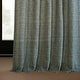 preview thumbnail 56 of 70, Exclusive Fabrics Raw Linen Weave Light Filtering Curtains for Bedroom & Living Room Curtains Pair - 2 Panel Drapes