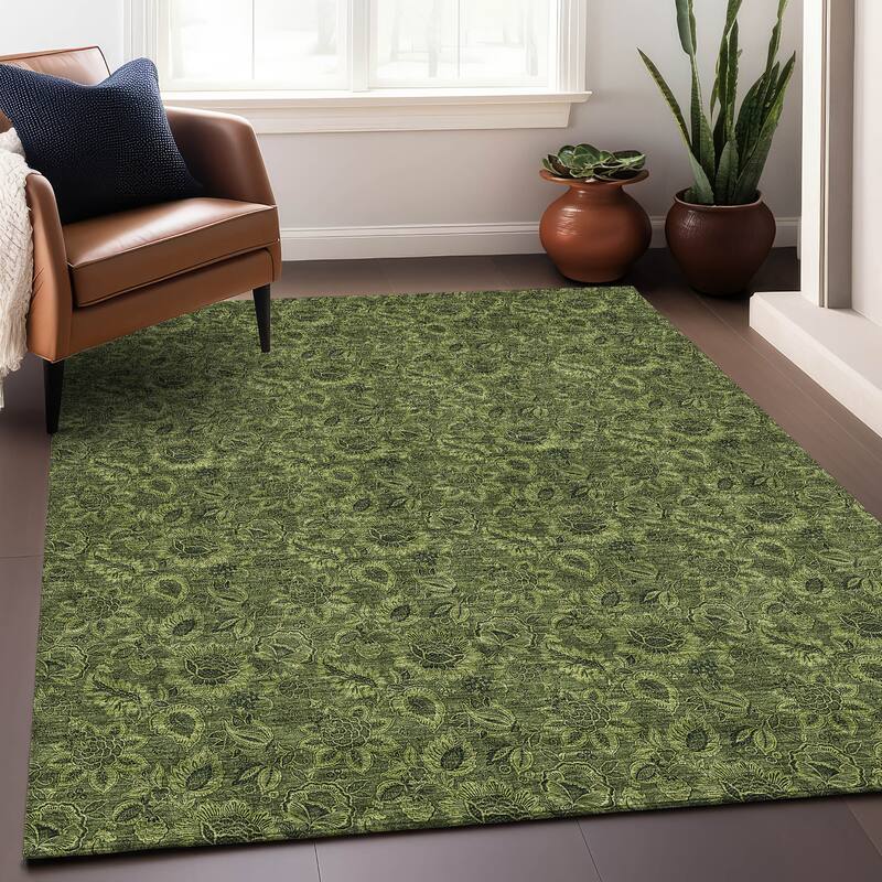Premium Washable Super Soft Floral Mayfield Rug