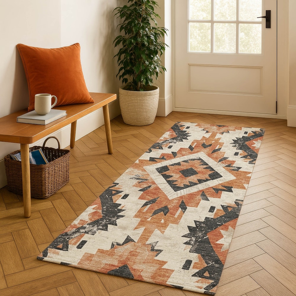 Premium Washable Super Soft Southwest Global Mayfield Rug