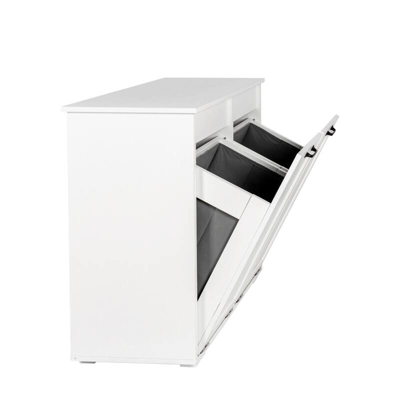 GDF Studio - Tata Modern Laundry Cabinet with Storage Doors