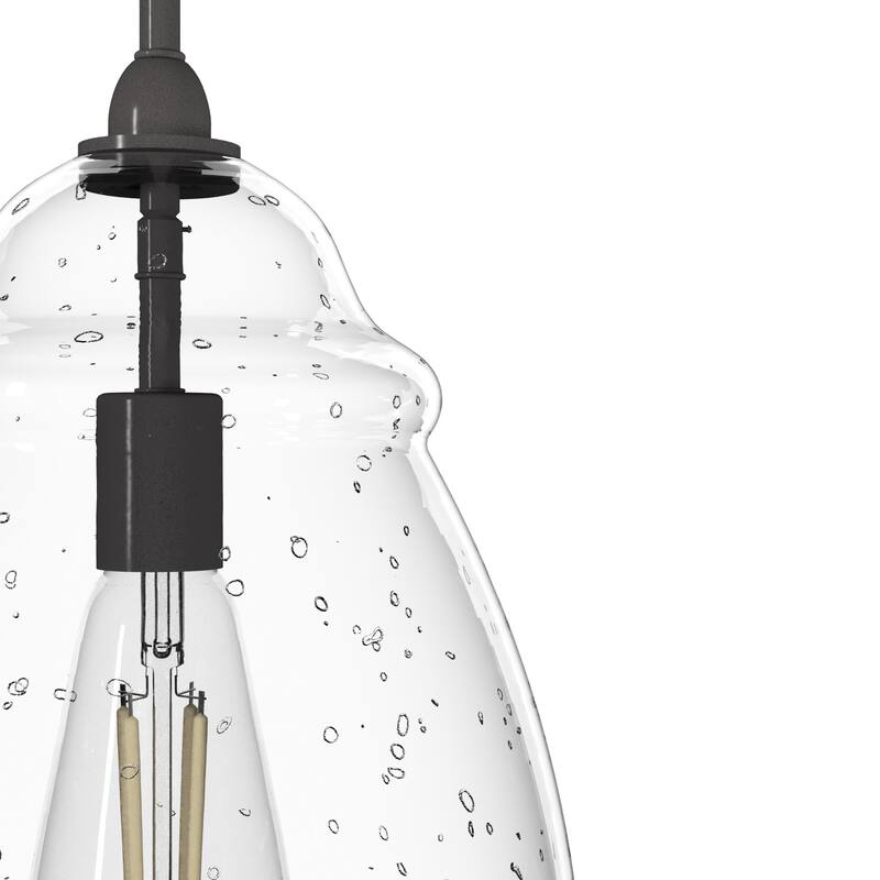 Hunter Dunshire 1-Light Dome Pendant - Kitchen Island, Dining Room, Entry - Modern Farmhouse, Transitional, Contemporary
