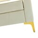 preview thumbnail 49 of 71, Clos 51'' Modern Upholstered Sofa with Golden Legs by HULALA HOME