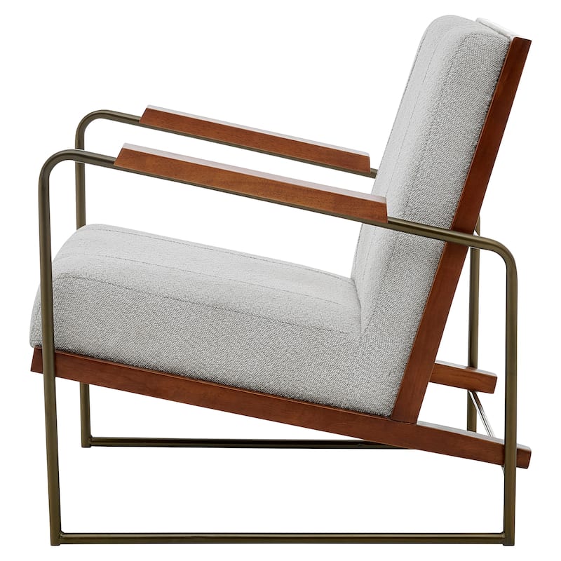 NPD Furniture Damian Fabric Accent Arm Chair