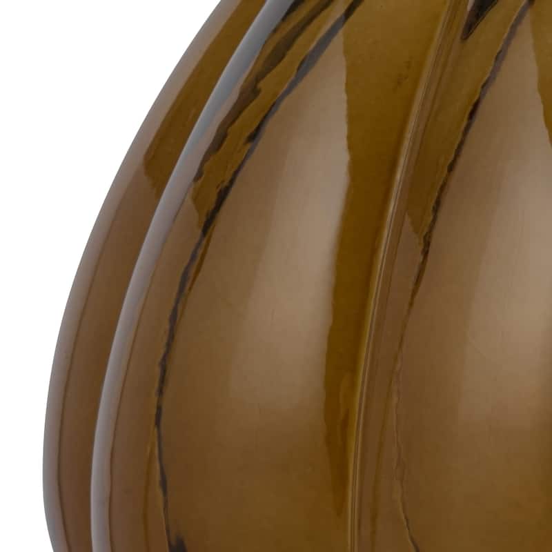 Fluted Glass Vase