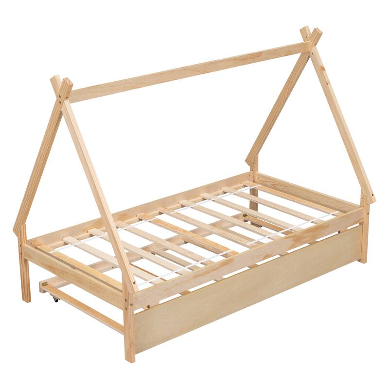 Twin size Tent Floor Bed