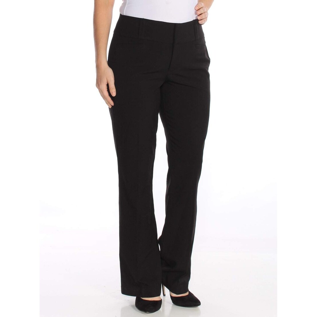 juniors black bootcut pants