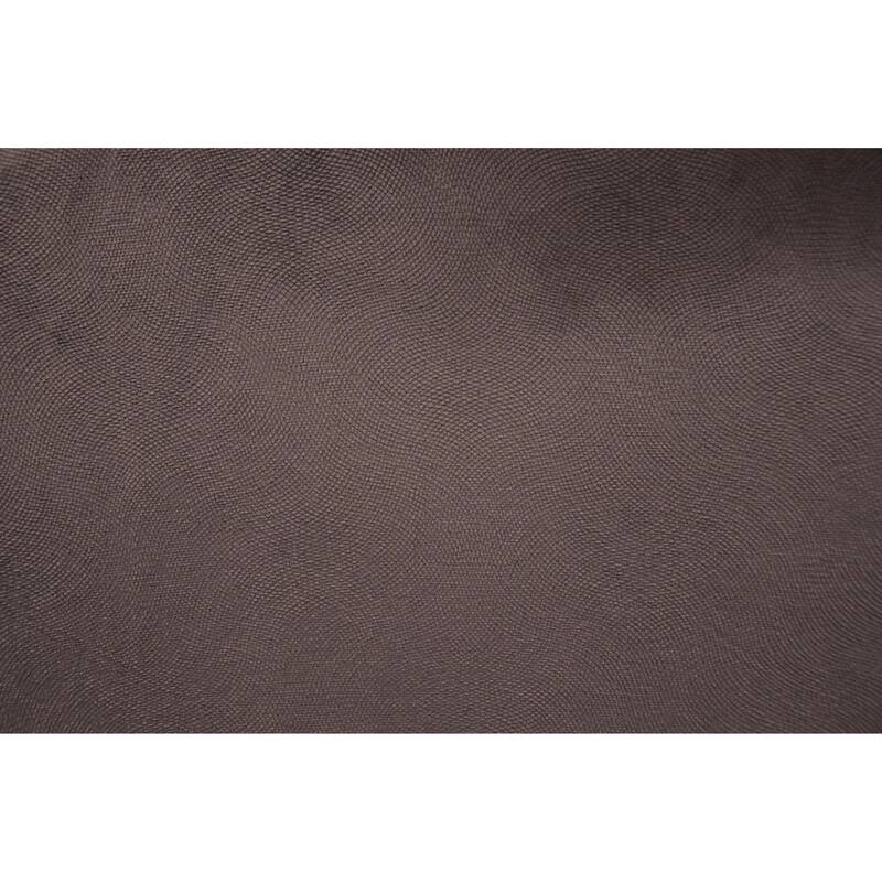 Harper Manual Recliner Lounge Chair, Chocolate Brown Channel Tufted Velvet