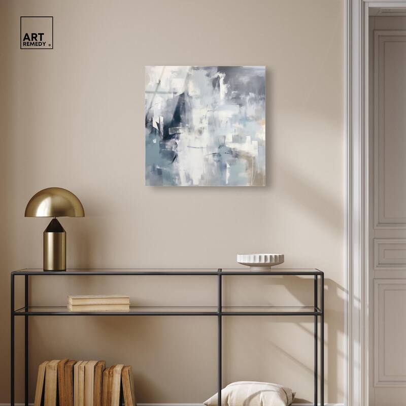 Enigma of Blue Acrylic by Art Remedy, Ready to Hang