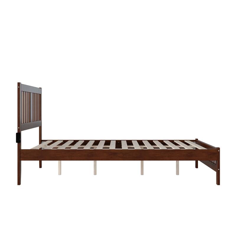 Tahoe Queen Bed with Footboard in Walnut