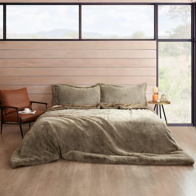 Melange Chunky Bunny - Coma Inducer® Oversized Comforter Set - Butternut