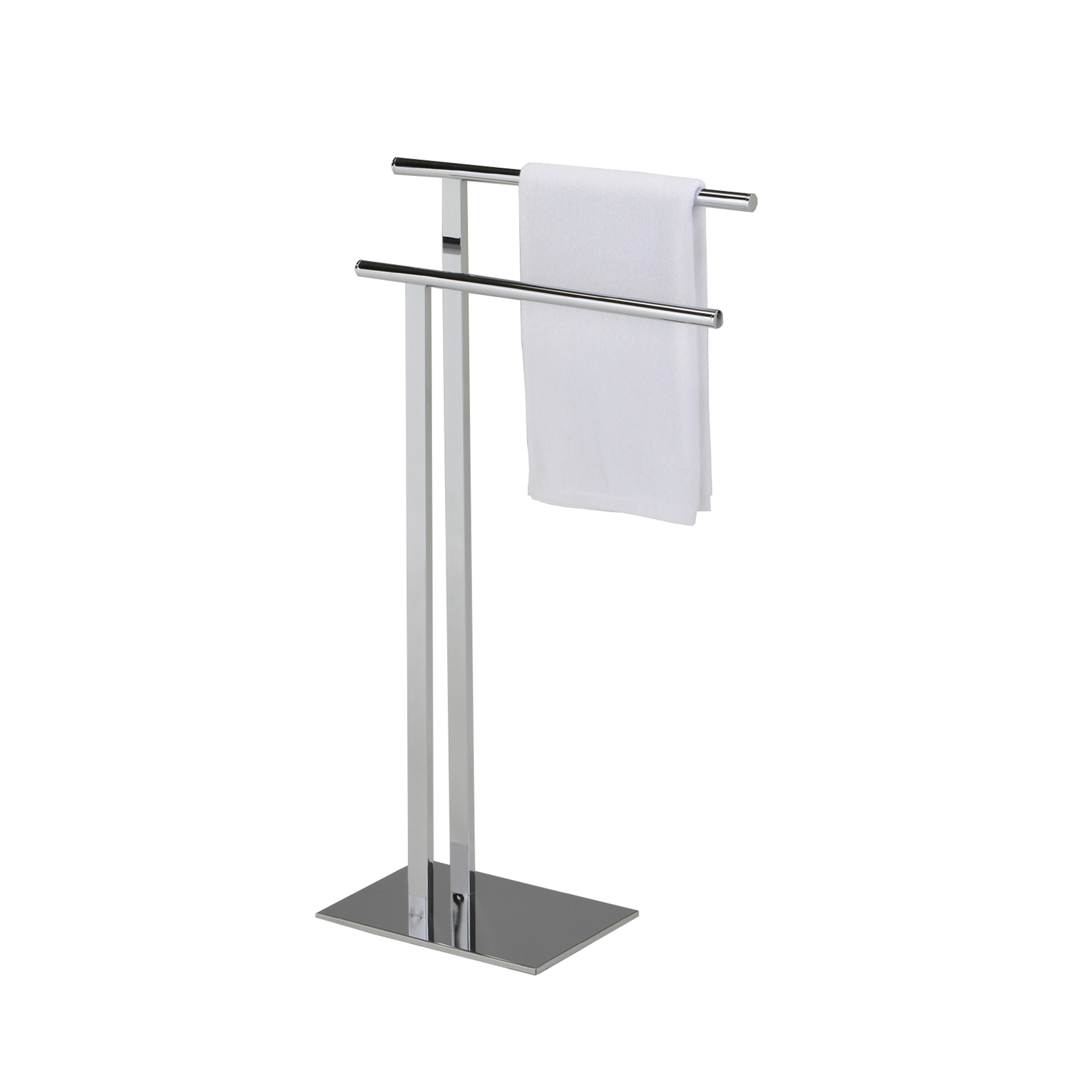 Freestanding Bathroom Towel Rack Stand Chrome On Sale Bed