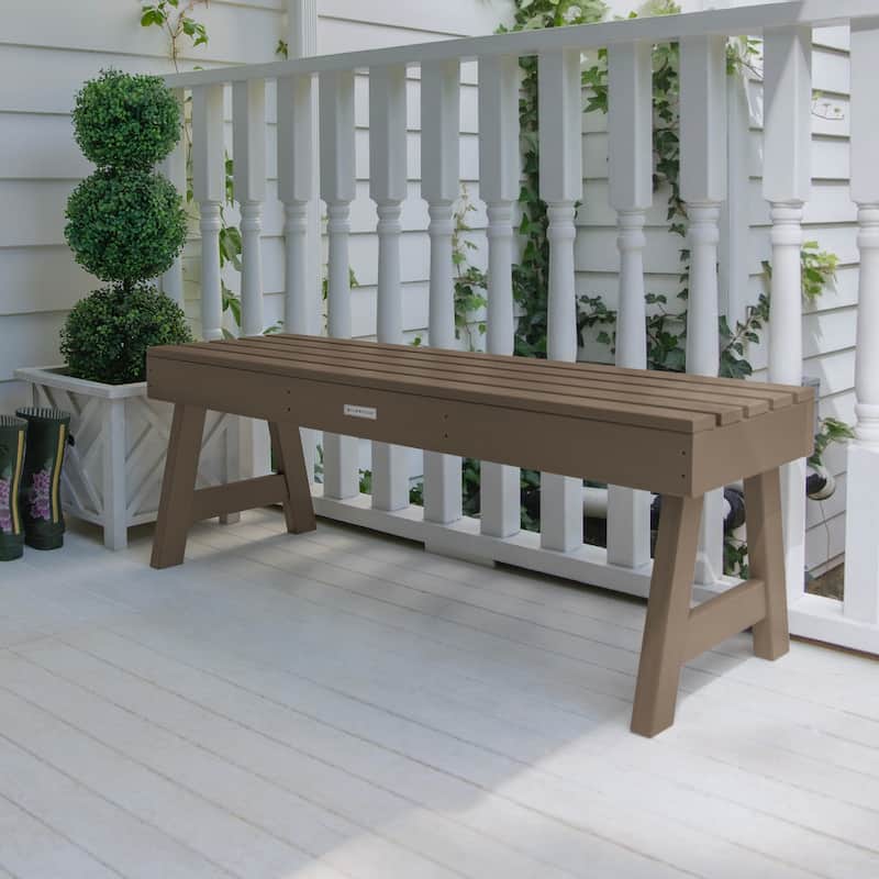 HIGHWOOD Weatherly 4-foot Eco-friendly Synthetic Wood Picnic Bench