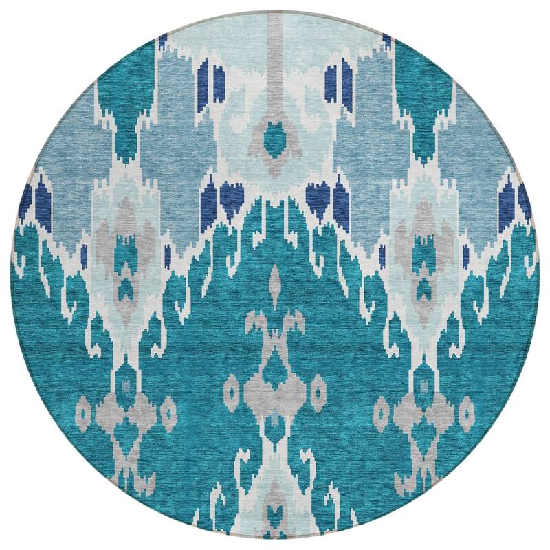 Machine Washable Indoor/ Outdoor Chantille Global Boho Rug