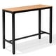 preview thumbnail 94 of 131, Crestlive Products Patio Outdoor Rectangle Bar Table Combinable Pub Table