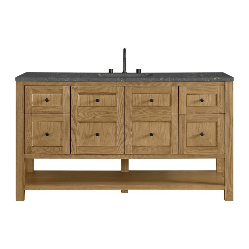 Breckenridge 60" Single Vanity, Light Natural Oak - 60S