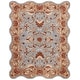 preview thumbnail 18 of 39, SAFAVIEH Handmade Heritage Traditional Blue/ Beige Wool Area Rug 7'6" x 9'6" Scallop - Blue/Beige - Rectangle