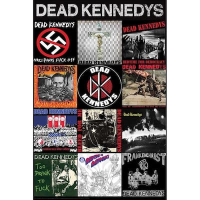 Dead Kennedy's Collage Art Poster - 24 x 36 Inch