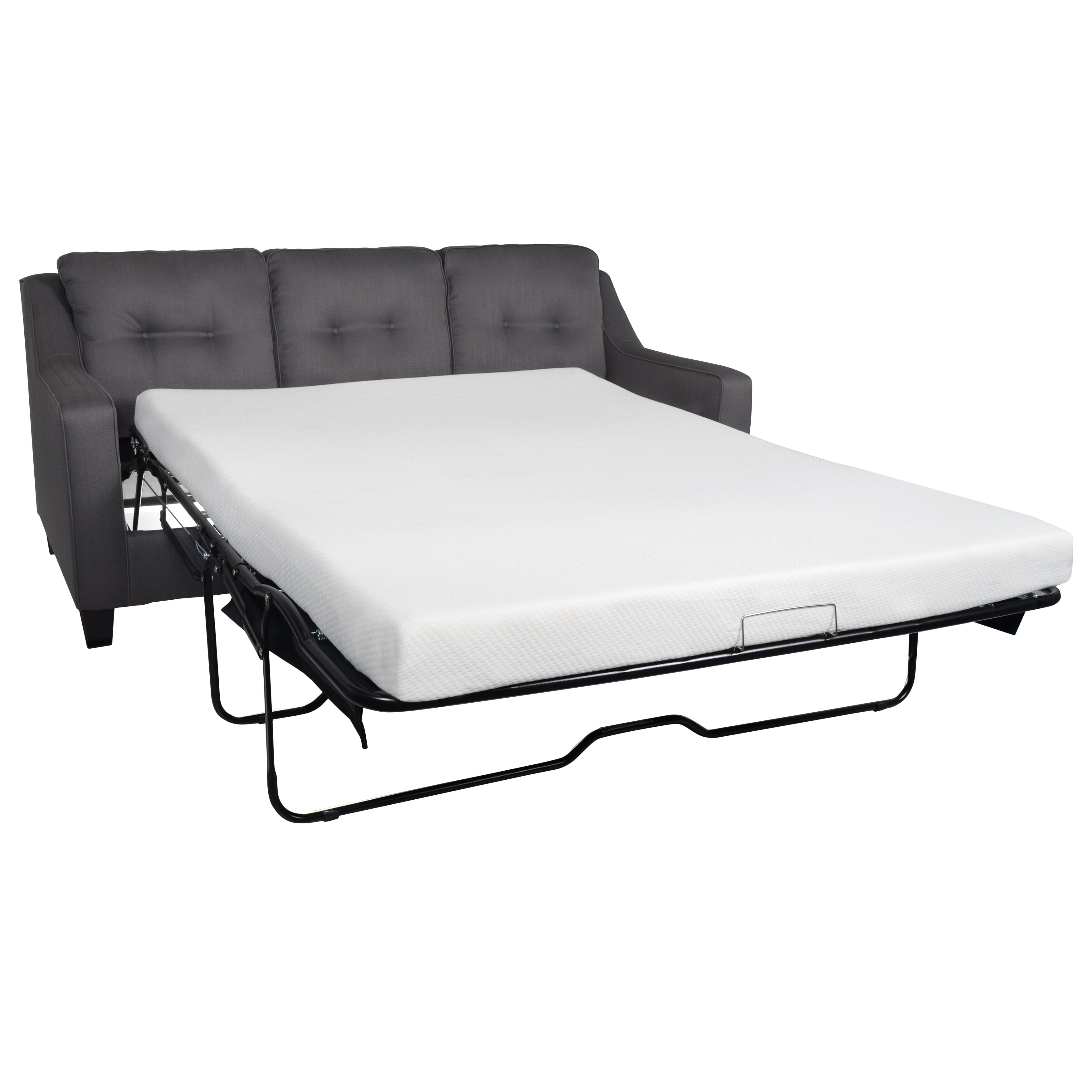 Milliard 4.5 Inch Memory Foam Replacement Mattress With Breathable Waterproof And Washable Cover For Full Size Sleeper Sofa And Couch Beds Full