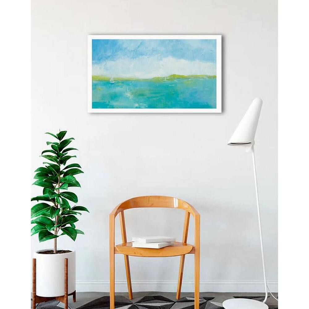 Sunny Day Crop Framed Poster