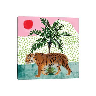 iCanvas "Tiger at Sunrise II" by Melissa Wang Canvas Print
