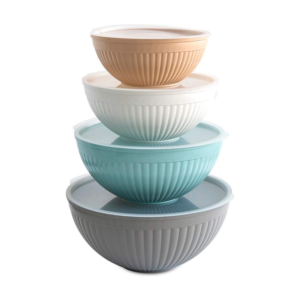 Farberware 3 Piece Classic Plastic Mixing Bowls, Small & Reviews