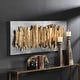 preview thumbnail 3 of 6, Uttermost Lev 55-1/4" x 24" Abstract Wall Sculpture