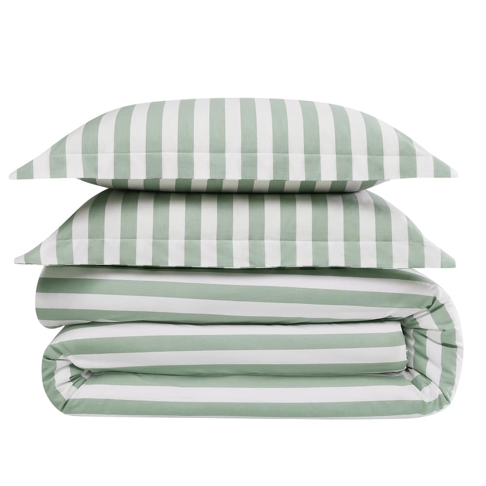 Brooklyn Loom Levi Stripe 3 Piece Comforter Set