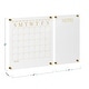 preview thumbnail 8 of 23, Martha Stewart Premium Acrylic Monthly Wall Calendar and Notes Board