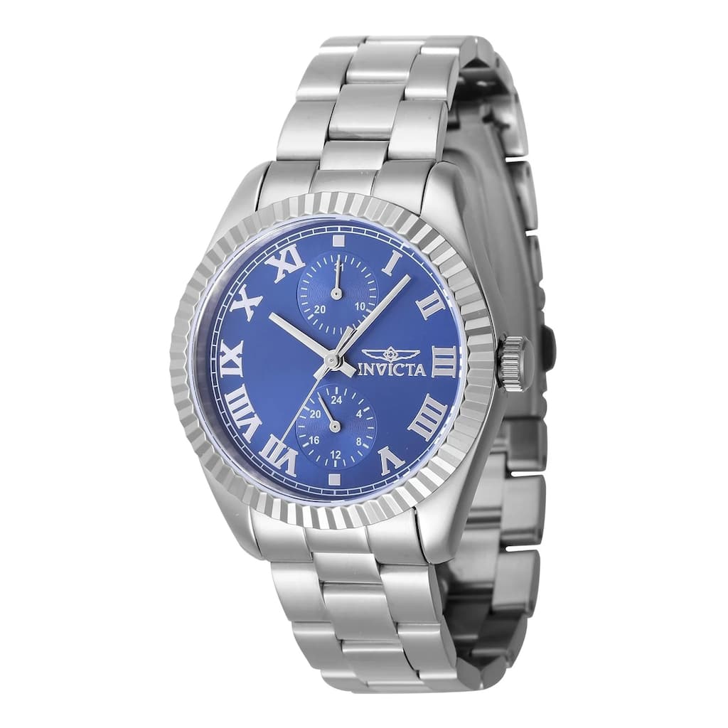 Invicta Women's 47437 Specialty Quartz Multifunction Blue Dial Watch