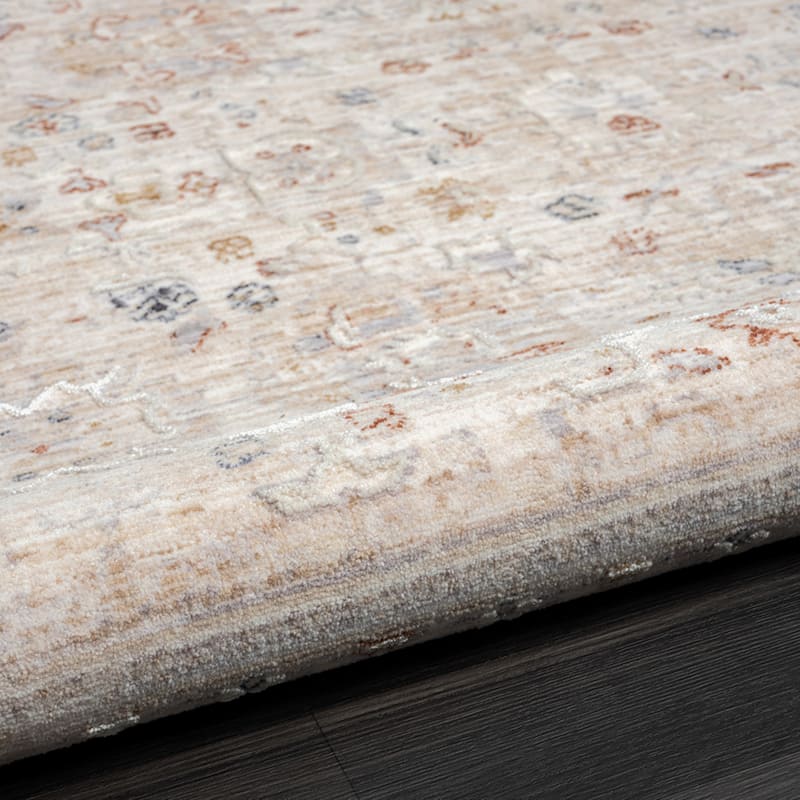 Sevita Lancaster Bordered Area Rug
