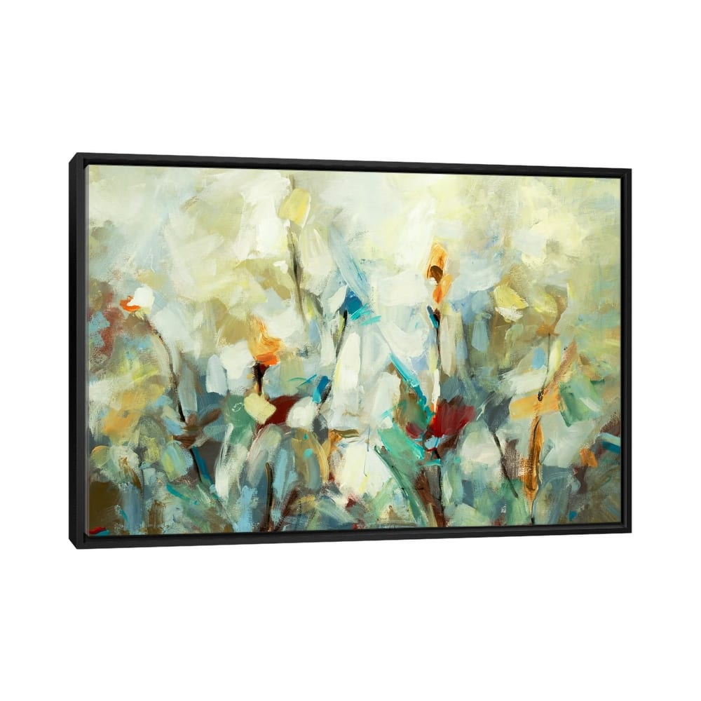 iCanvas "Ode To Monet V" by DAG, Inc. Framed Canvas Print