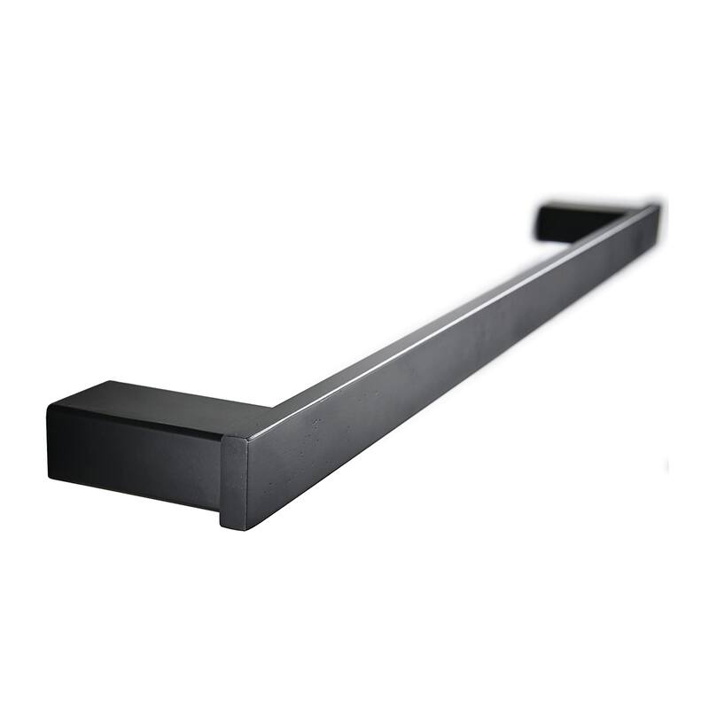 Modern Matte Black 4-piece Bathroom Hardware Sets - 5.12×2.76