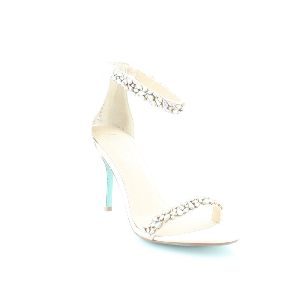 women's champagne heels