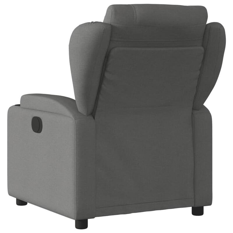 vidaXL Recliner Chair Dark Grey