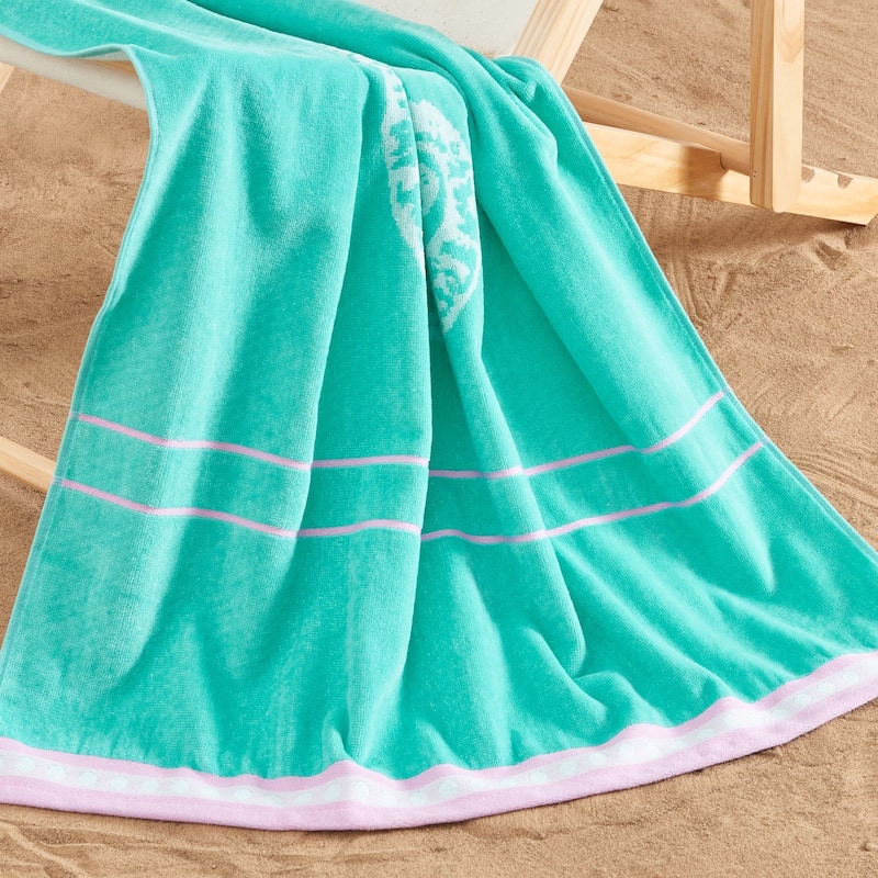 Luxurious Cotton Printed Beach Towel