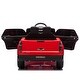 preview thumbnail 74 of 77, Licensed 24V Kids Chevrolet Silverado EV Ride-On Car with Four-Wheel Suspension, Bluetooth, Music, Remote Control, and LED Light
