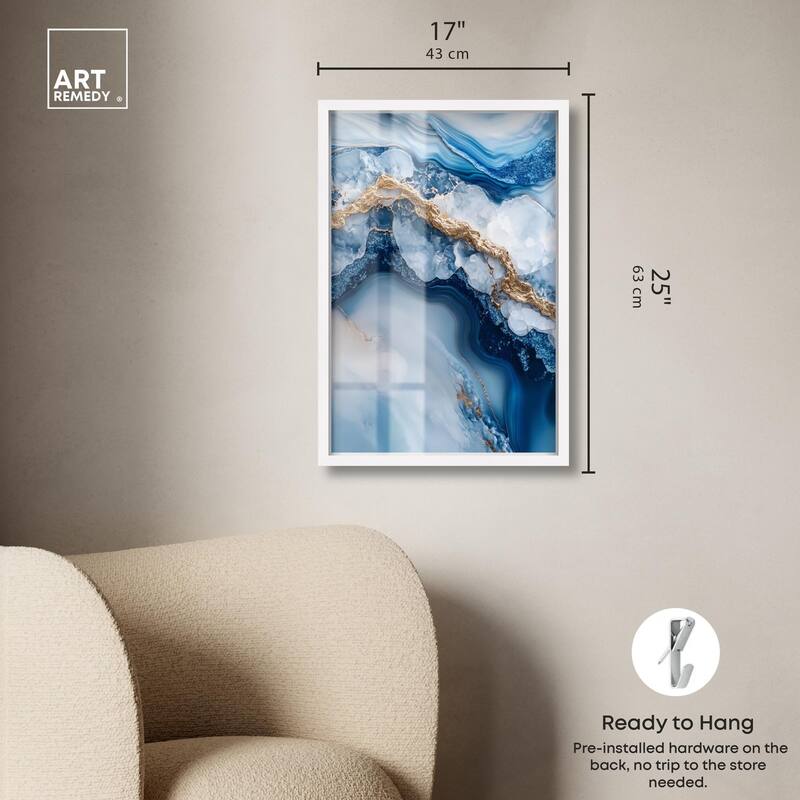 Molten Topaz II Shadowbox by Art Remedy