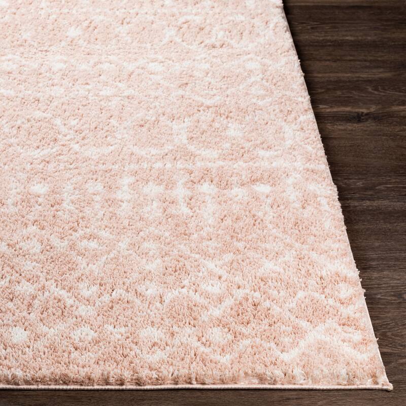 Livabliss Akai Plush Moroccan Stripe Area Rug