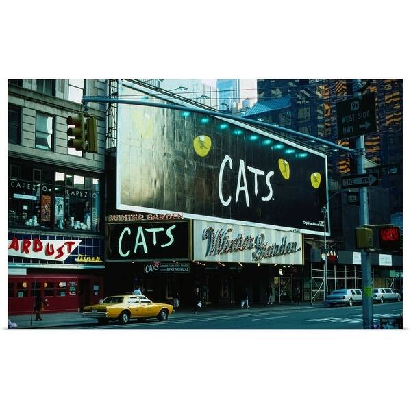 Shop Broadway Theatre Advertisements For Cats The Musical New