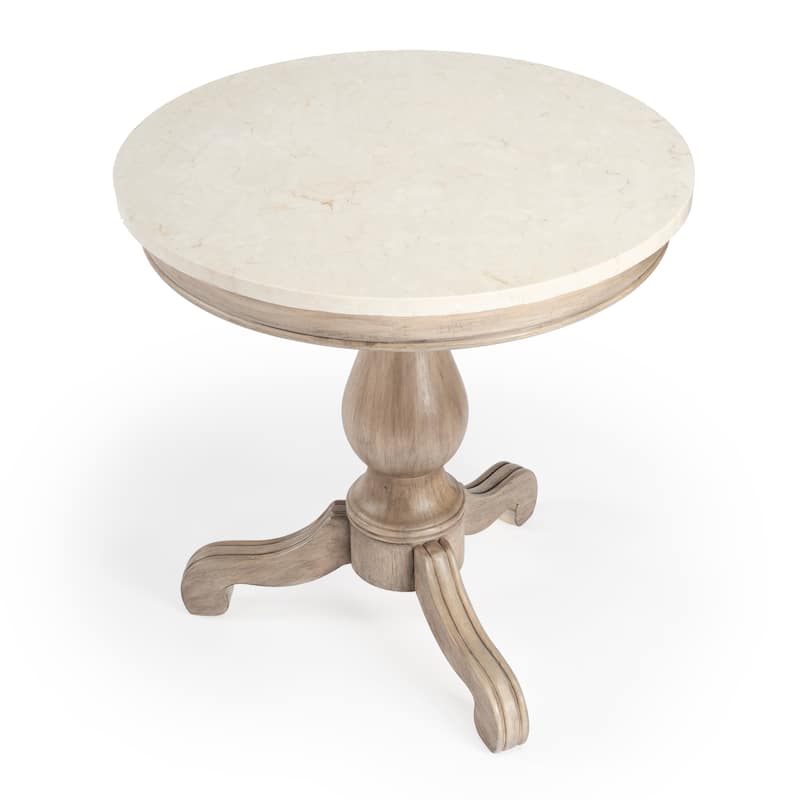 Butler Danielle Marble Accent Table - Brown