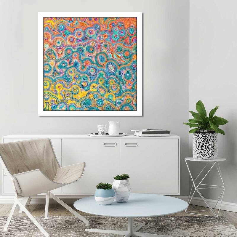 "Luke 2 13 14 Glory In The Highest" by Mark Lawrence Print on Acrylic